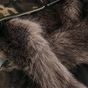 Fur Padded Camouflage Parka