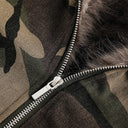 Fur Padded Camouflage Parka