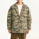 Camouflage Puffer Blazer