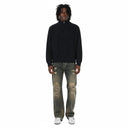 Chunky Rib Stand-Neck Sweater