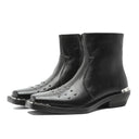 Silver Thorn Square Toe Boot