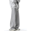 Raw Wide Leg Sweatpant