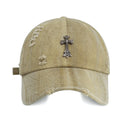 Cross Denim Cap
