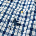 Plaid Denim Clash Shirt