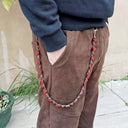 Ruby Red Wallet Chain