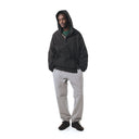 Off Plaid Windbreaker Jacket