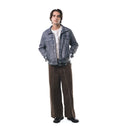 Veste cargo patchwork en jean