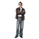 Veste cargo patchwork en jean