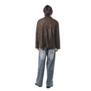 Veste cargo patchwork en jean