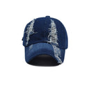 Vintage Distressed Denim Hat