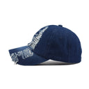 Vintage Distressed Denim Hat