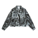 Printed Denim Jacket