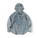 Hooded Denim Jacket