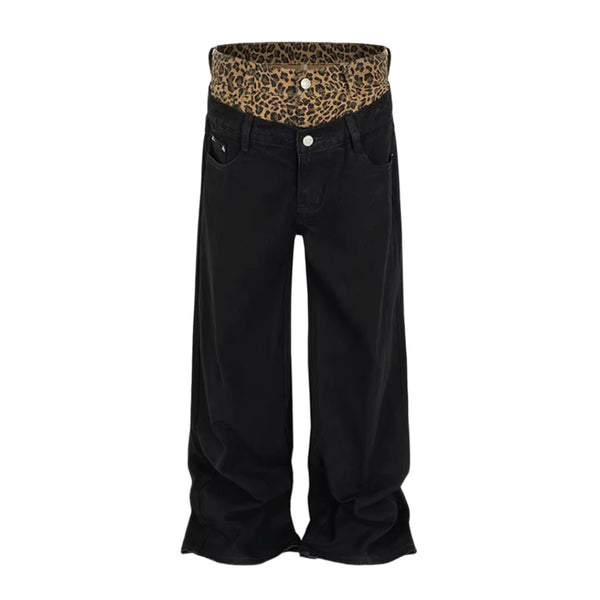 新品未使用』新作starteam leopard jeans black 32 Starteam Leopard Star Jeans Black | BONKERS
