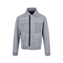 Veste cargo patchwork en jean