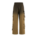 Pantalon cargo en nylon de minuit