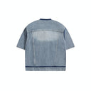 Raw Edged Denim Shirt