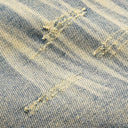 Flared Washed Denim Jeans