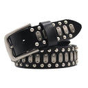 Ceinture en acier et rivets