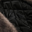 Fur Padded Camouflage Parka