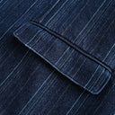 Selvedge Pinstripe Blazer