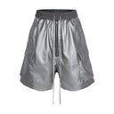 Metallic Cargo Shorts