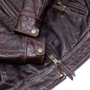 Cracked Leather Jacket