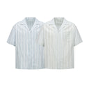 Chemise en jean délavée