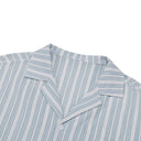 Camisa deshilachada con cuadros degradados