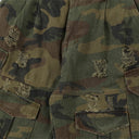 War Washed Camouflauge Shorts