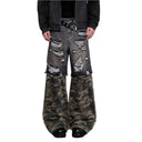 Dark Camouflage Cargo Jeans