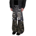 Dark Camouflage Cargo Jeans