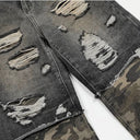 Dark Camouflage Cargo Jeans