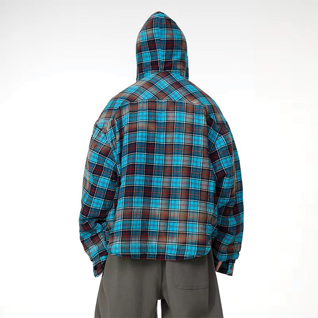 Drift Shell Plaid Jacket – Attere