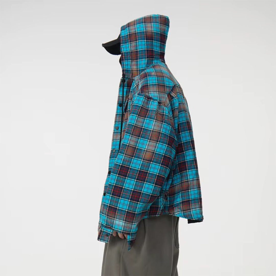 Drift Shell Plaid Jacket – Attere