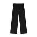 Silk Pleated Drawstring Pant