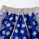 Paisley Print Basketball Shorts