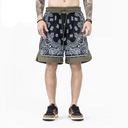 Paisley Print Basketball Shorts