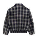 Reversible Plaid Racer Jacket