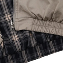 Reversible Plaid Racer Jacket