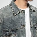 Rhinestone Denim Jacket