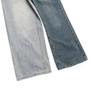 Split Washed Denim Jeans