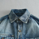 Stonewashed Denim Shirt