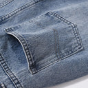 Pantalon en jean avec cordon de serrage