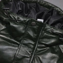 Solstice Leather Padded Coat