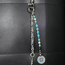 Turquoise Stone Wallet Chain