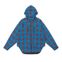 Hooded Checkered Overshirt