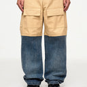 Pantalon cargo en nylon de minuit