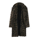 Leopard Wool Coat