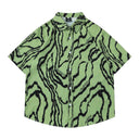 Stripe Wave Short Sleeve Shirt